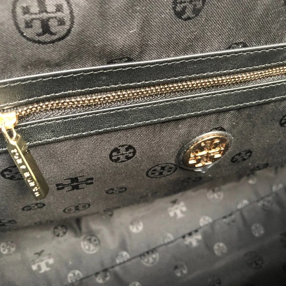 NWT Tory Burch Attersee Chevron Satchel